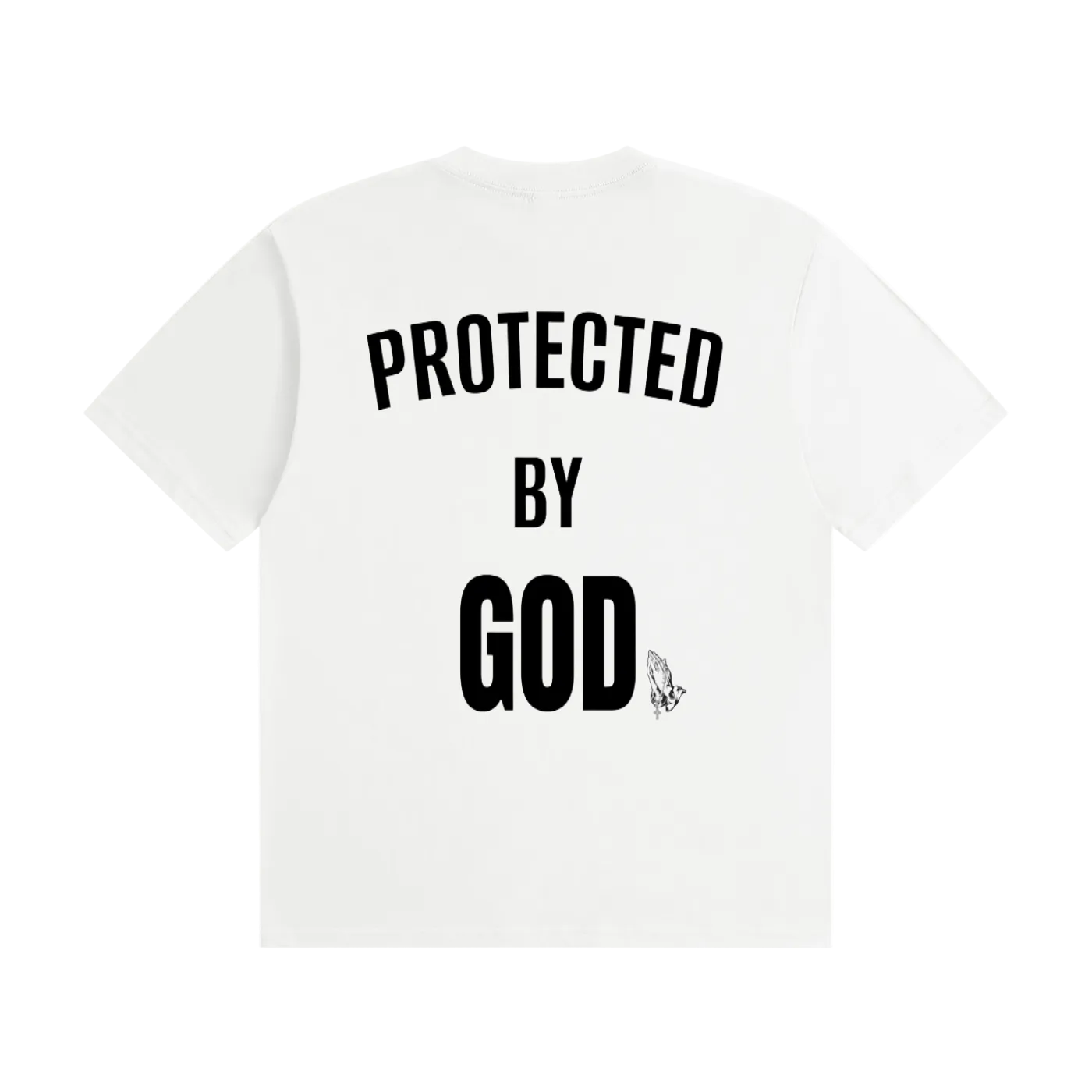 Protected by GOD Seamless Cotton T-Shirt