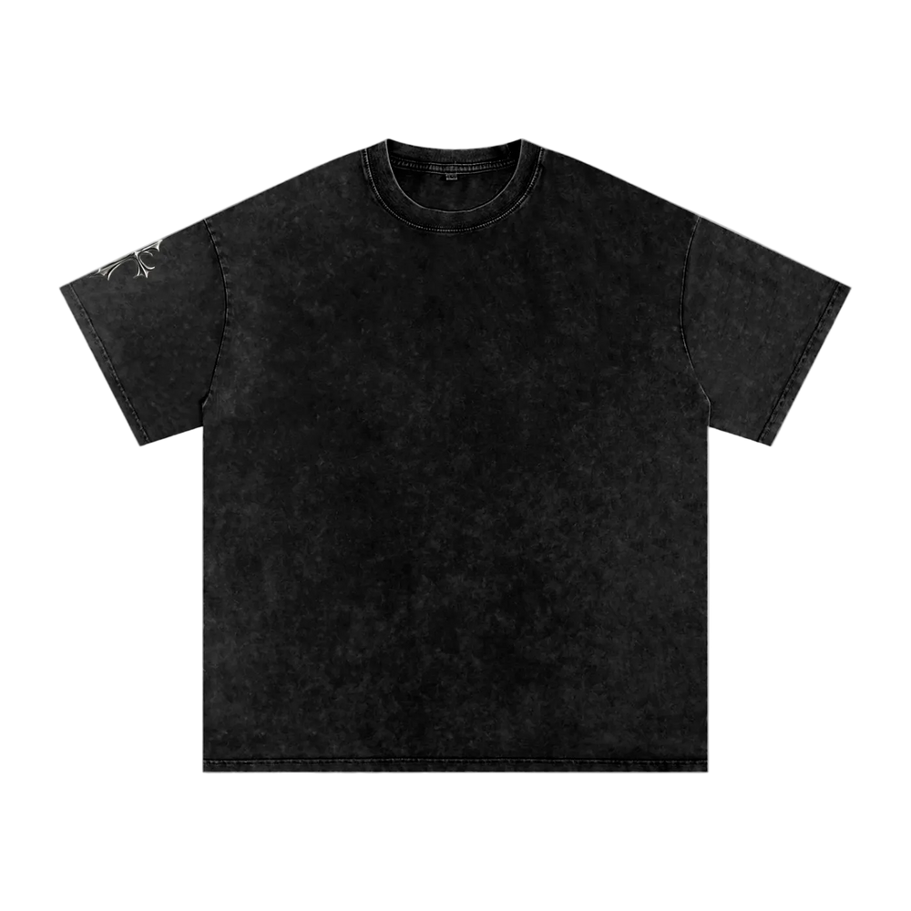 Stone Washed Oversized Jesus Tee