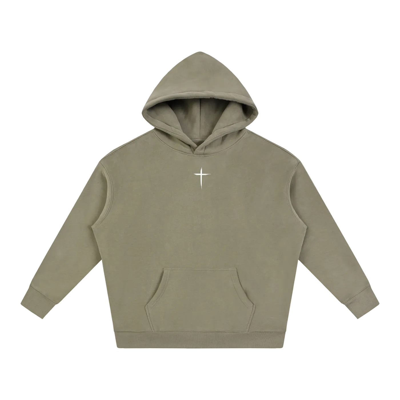Oversize Fleeced Hoodie - King of Kings